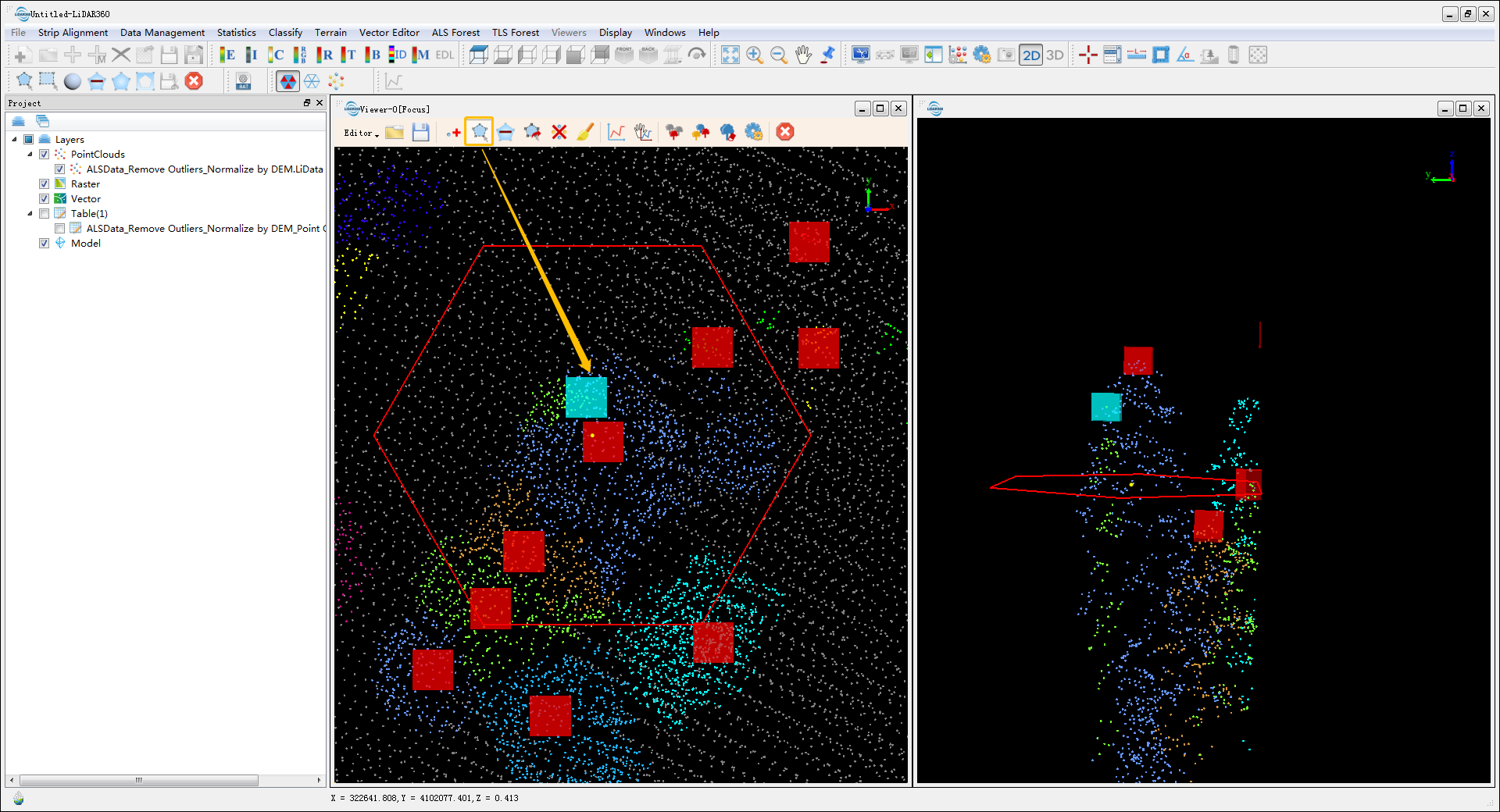 LiDAR360 ALS Forest