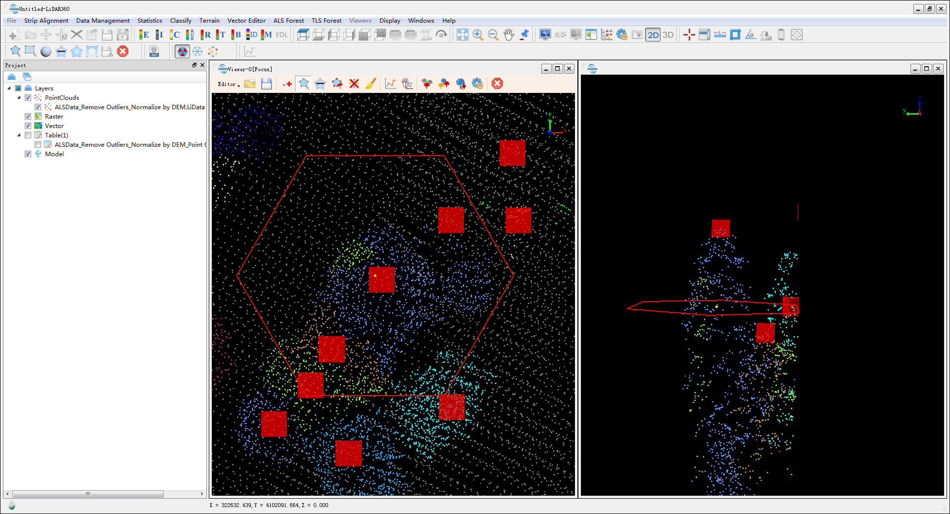 LiDAR360 ALS Forest