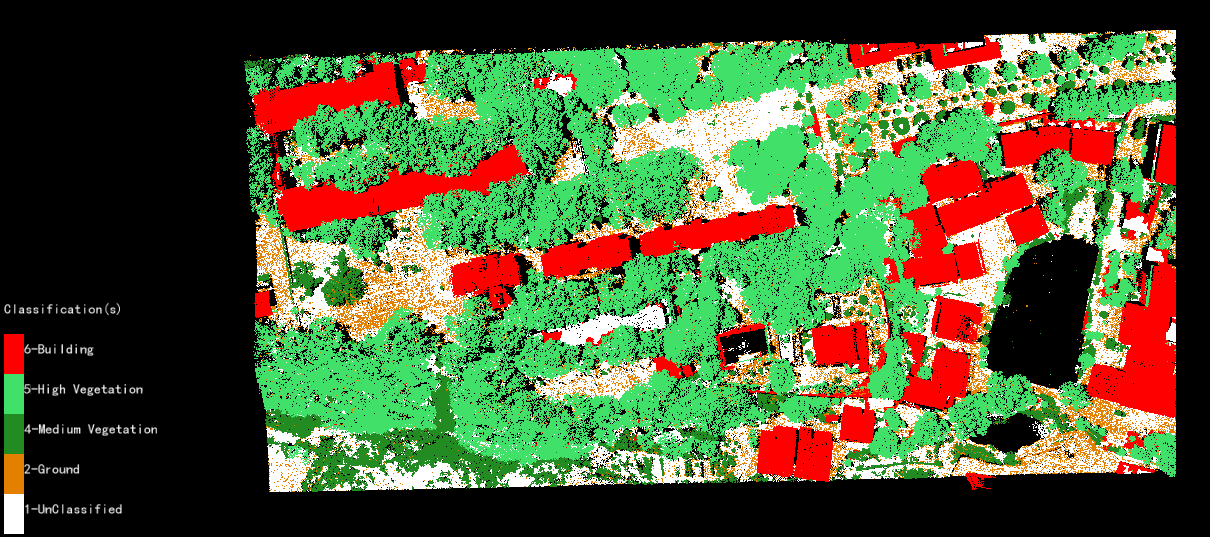 LiDAR360 Point Cloud Classification