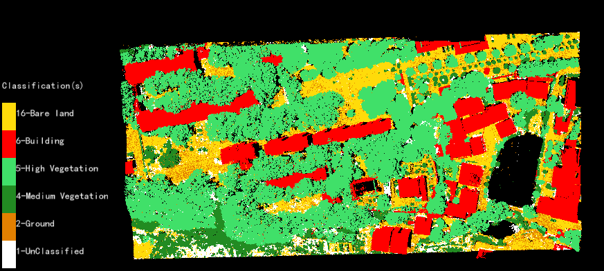 LiDAR360 Point Cloud Classification