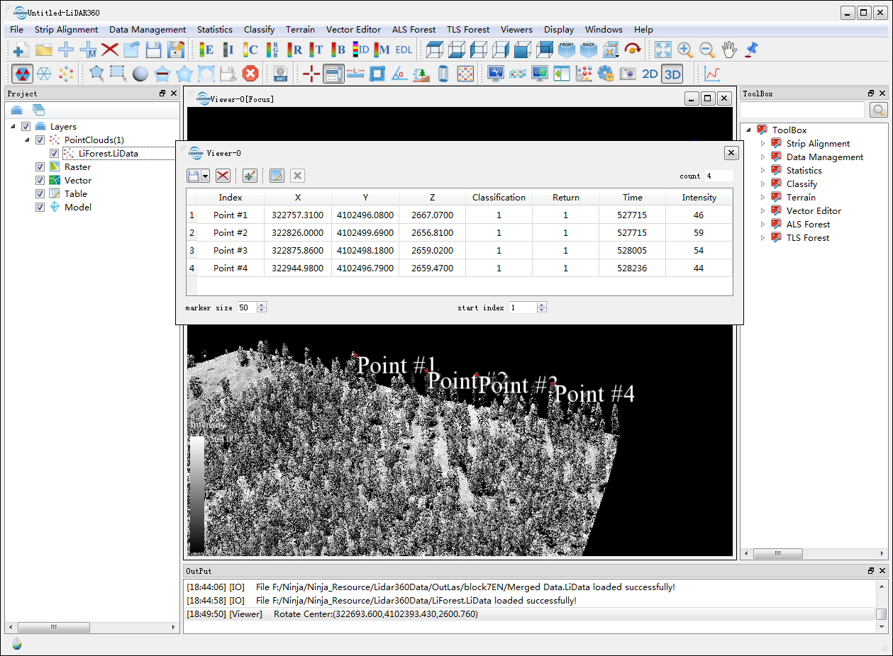 LiDAR360 Software Basics