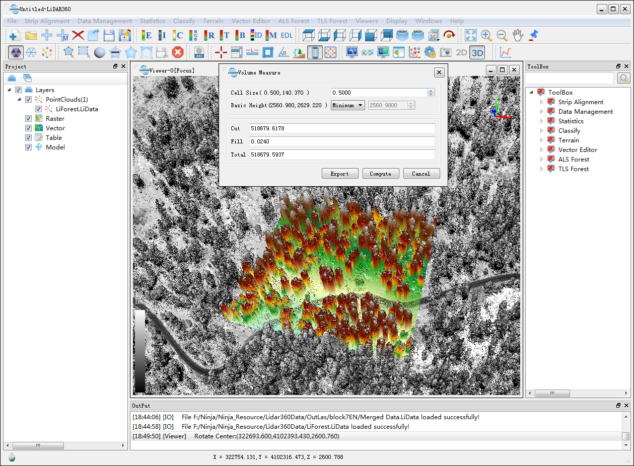 LiDAR360 Software Basics