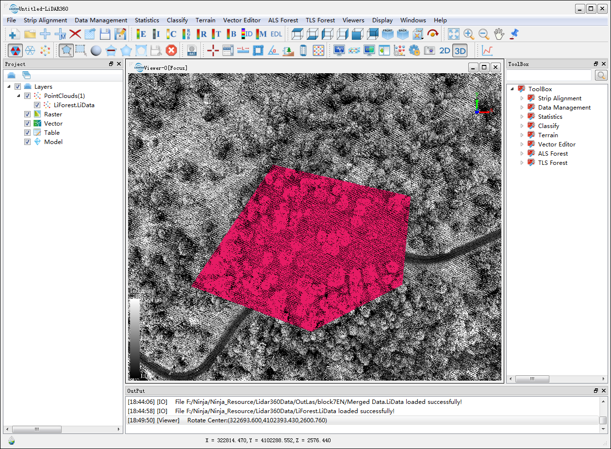 LiDAR360 Software Basics