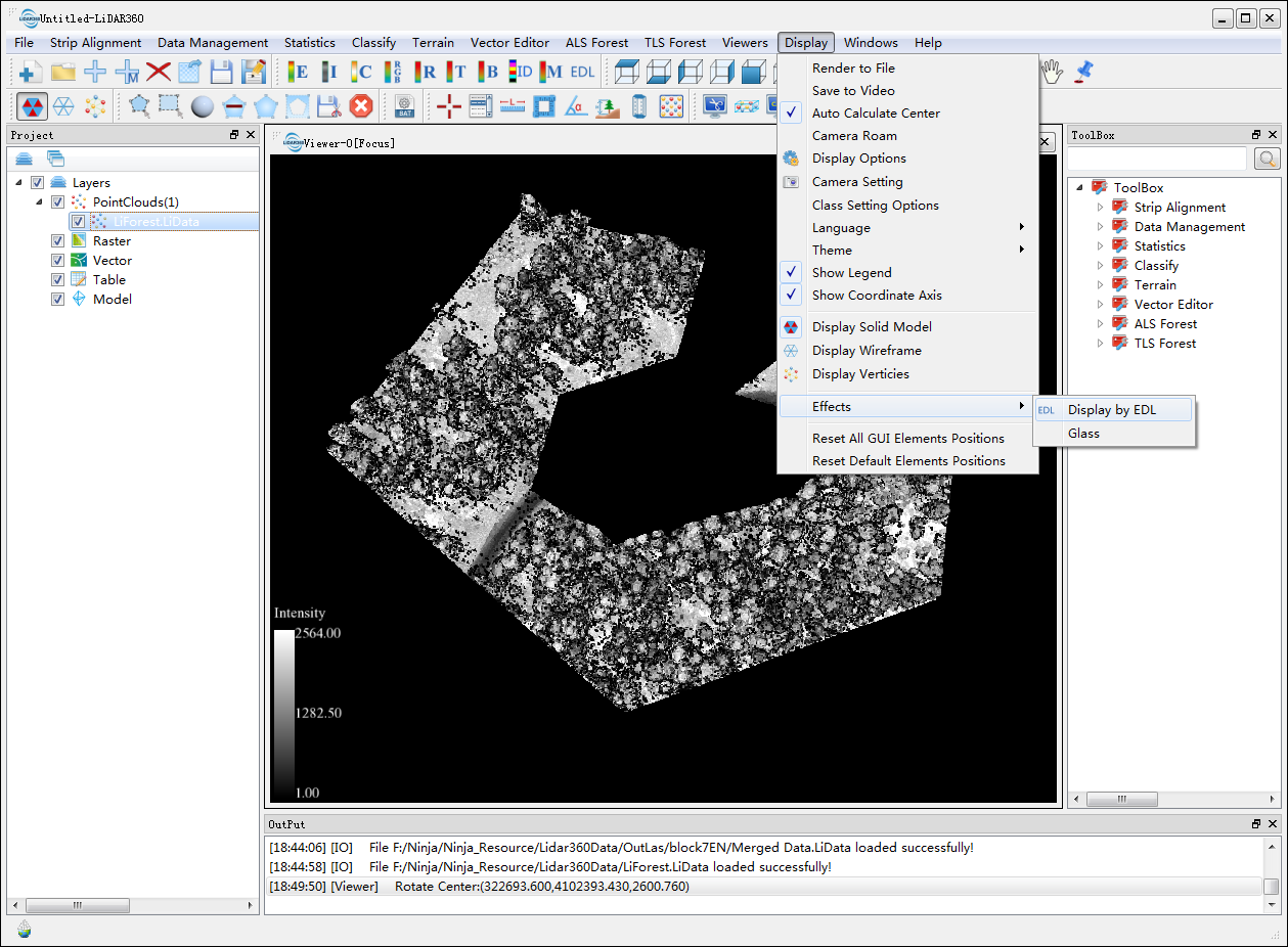 LiDAR360 Software Basics