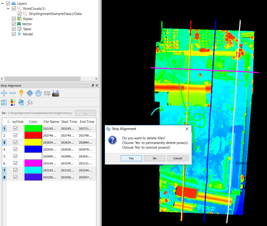 LiDAR360 Strip Alignment