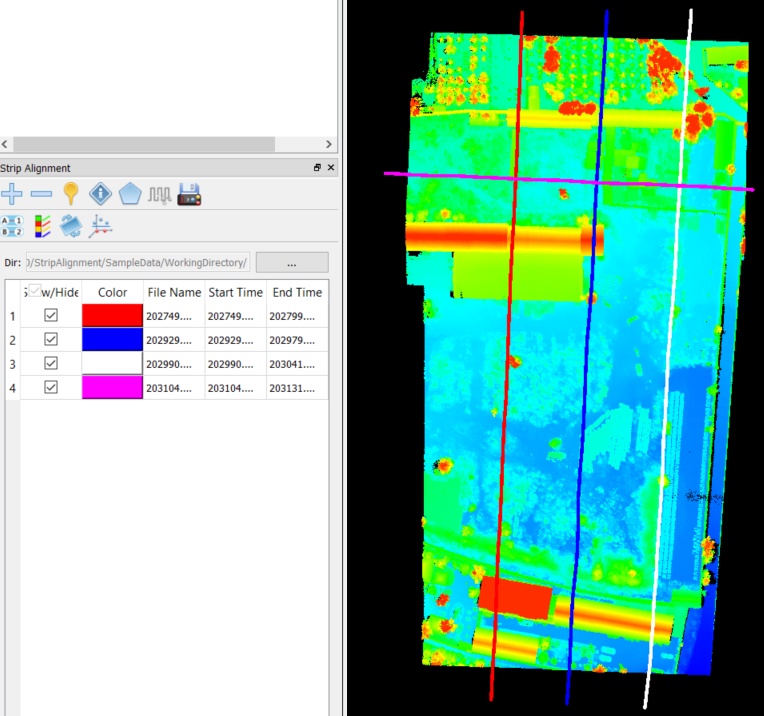 LiDAR360 Strip Alignment