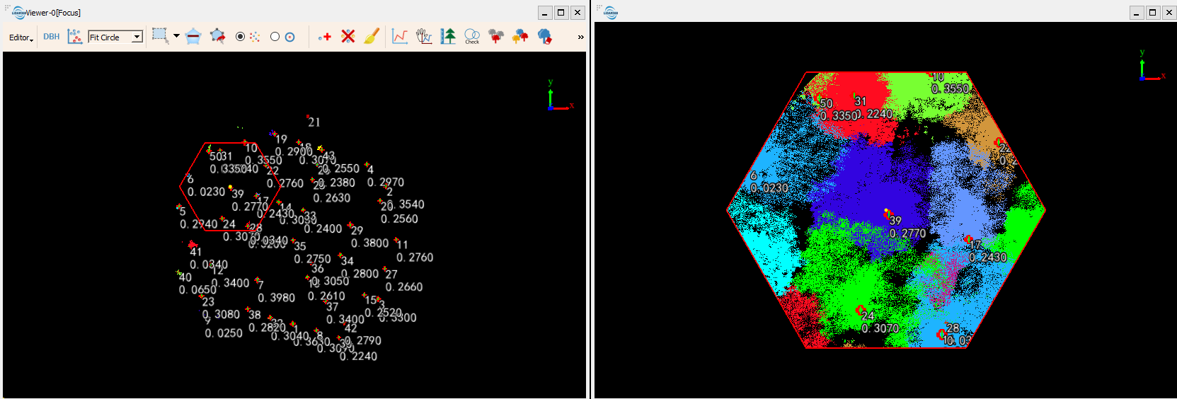 LiDAR360 TLS Forest