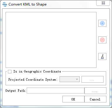 Convert KML to Shape Widget