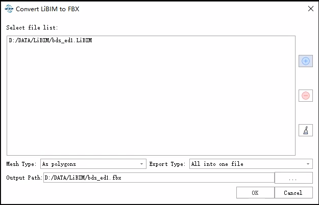 LiBuild Format Conversion