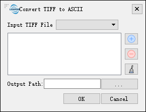 Lidar360 ConvertRastertoASCII