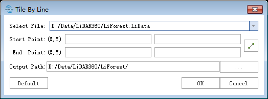 Lidar360 TilebyLine