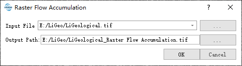 Raster Flow Accumulation