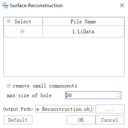 Surface Reconstruction