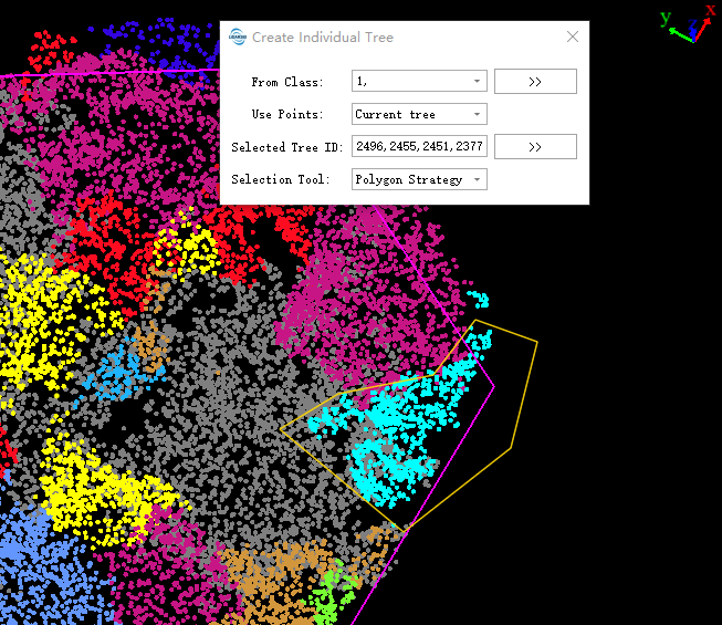 Individual Tree Editor