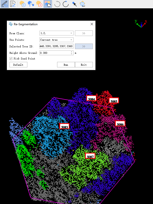 Individual Tree Editor