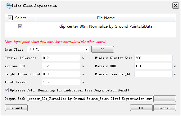 Point Cloud Segmentation Interface