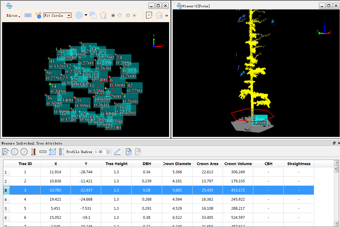 TLS seed point editor