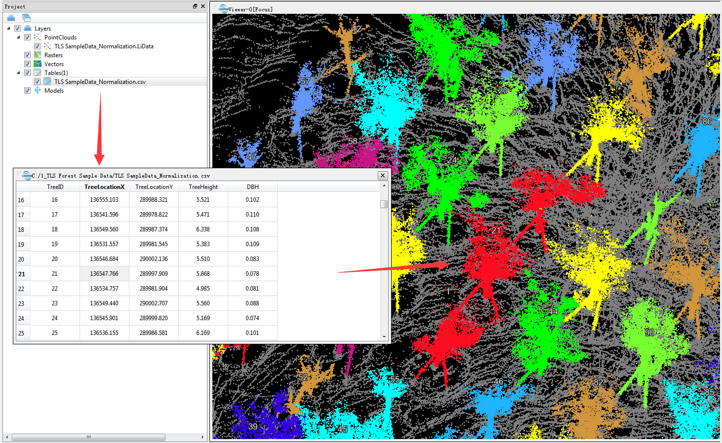 View the Point Cloud Segmentation Results