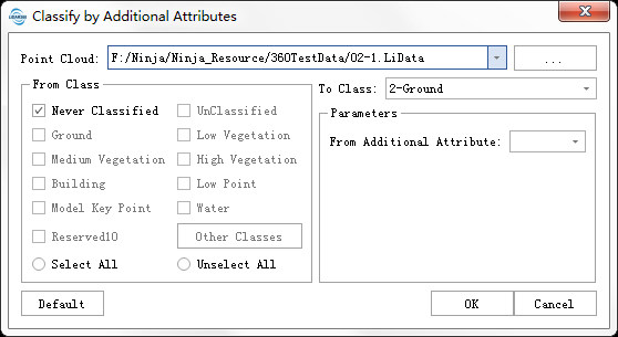 LiDAR360 Classification