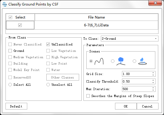 LiDAR360 Classification