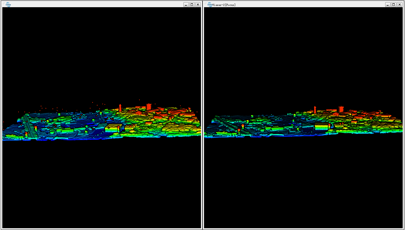 Lidar360 Outlier Removal result