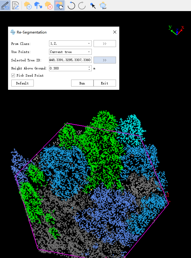 Individual Tree Editor