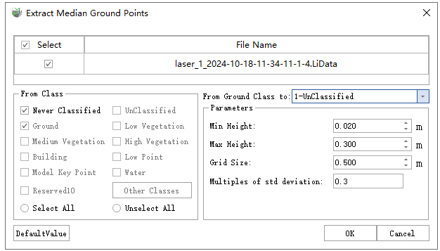 LiDAR360 Classification