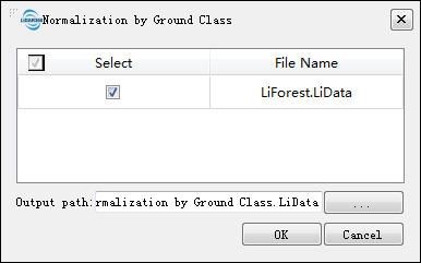 Lidar360 NormalizationByGround