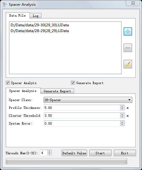 Spacer Analysis