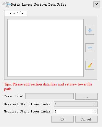 Batch Rename Section Data Files