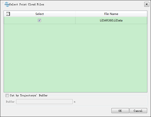 Cut Point Cloud Based on Strip