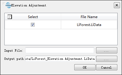 Lidar360 AdjustElevation