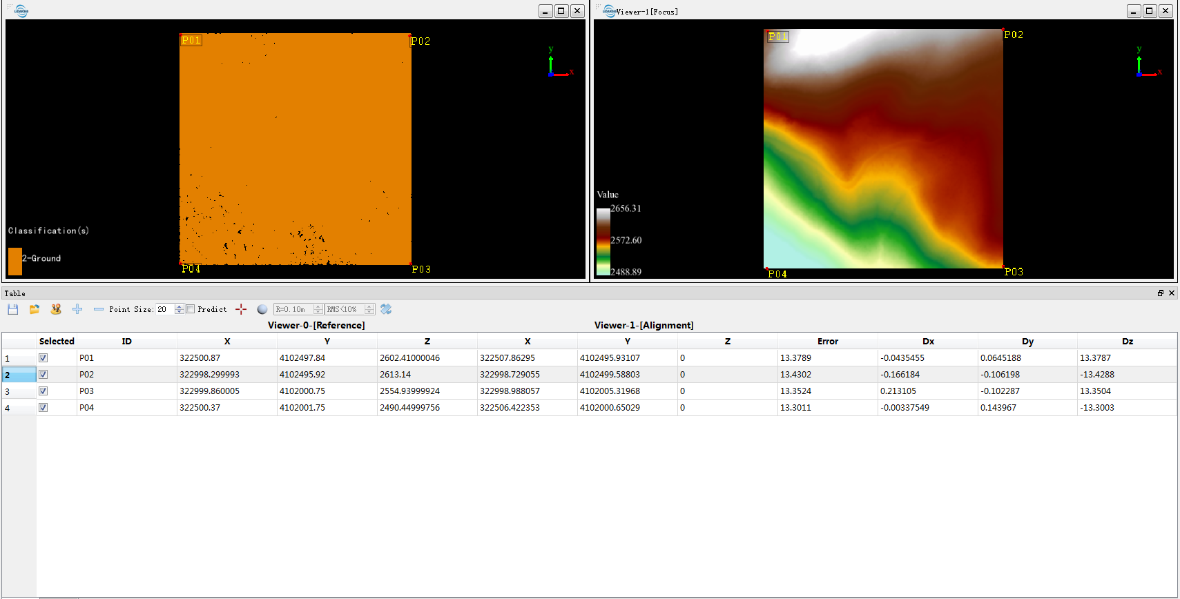 Lidar360 Rectify