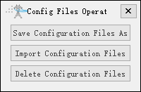 Configuration File Operation