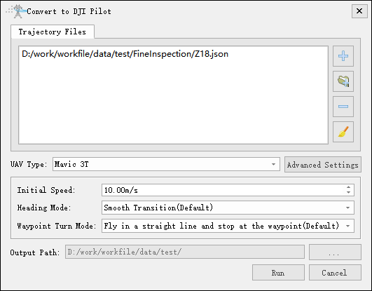 Export to DJI Pilot