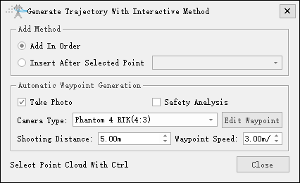 DNInteractiveGenerateTrajectory