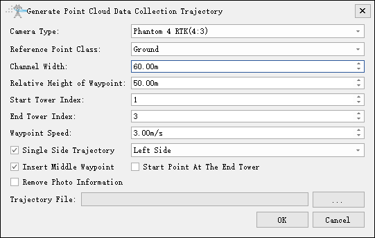 Point Cloud Data Collection Trajectory