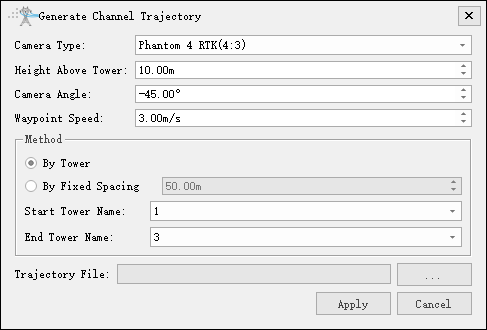 generate channel trajectory