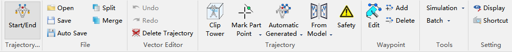 Route Planning Menu