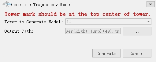 Trajectory generation model