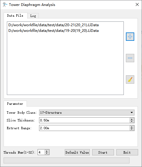 Auto Calculate Tower Diaphragm