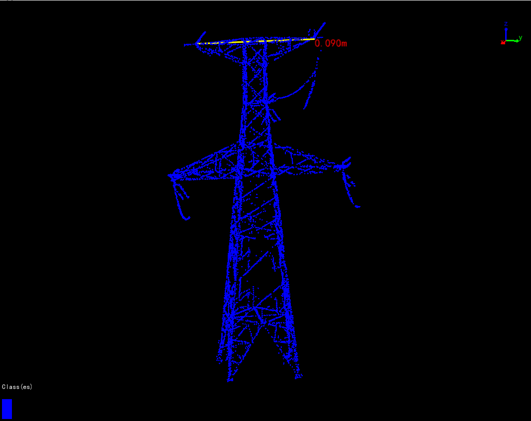 Measure Height Difference of Cross Arms