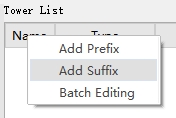 Batch Edit Tower Names