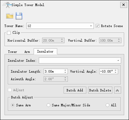 Draw Simple Tower Model Insulator