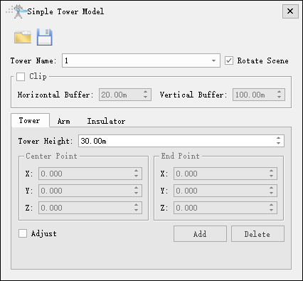 Draw Simple Tower Model