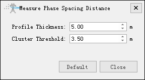 Measure Phase Spacing Distance