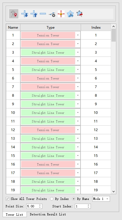 Setting of Tower