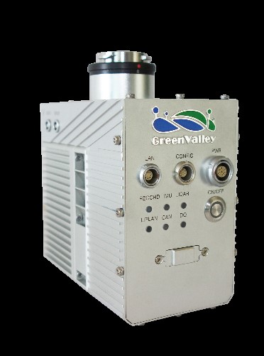 The LiAir V is a light-weight, UAV-mounted LiDAR system designed and manufactured by GreenValley International (GVI).